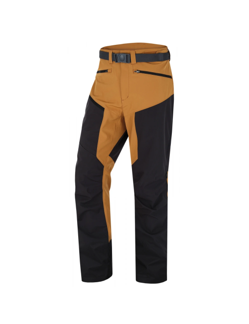 Husky outdoor pants Krony M S22-pantalon de randonnée fonctionnel-Marron moutarde