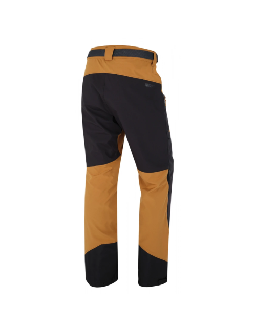 Husky outdoor pants Krony M S22-pantalon de randonnée fonctionnel-Marron moutarde