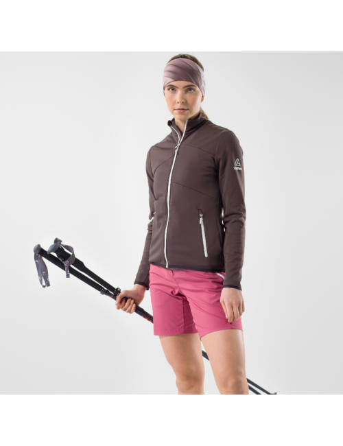 Loeffler korte outdoorbroek W Trekking Shorts CSL X-Short voor dames - Roze