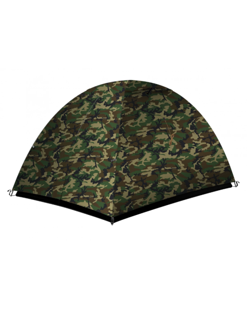 Husky Bizam 2 Army - lichtgewicht tent - 2 persoons - Camouflage Groen