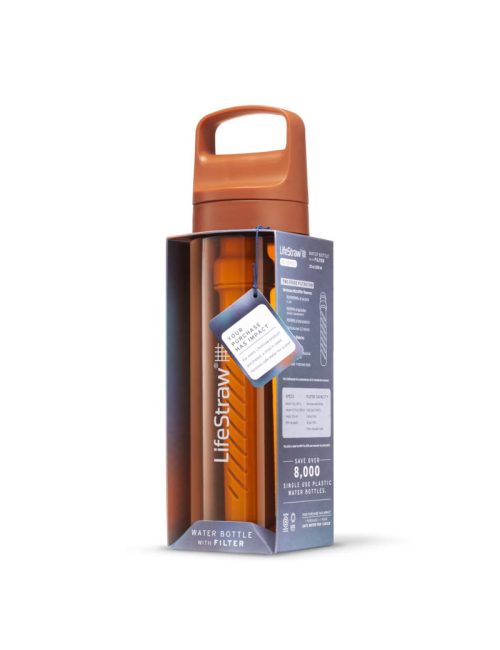 LifeStraw waterfilterfles Go 2.0 Kyoto Orange 650 ml - Oranje