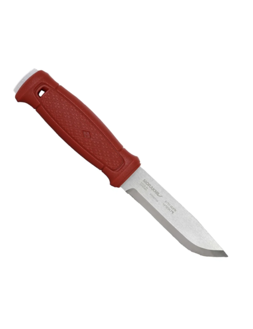 Cuchillo de supervivencia Mora Garberg Dala Rojo con funda de polímero-Rojo