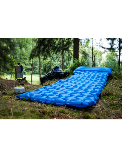 Husky opblaasbare slaapmat Fumy 5 - R-waarde 1,6 - Donker Blauw