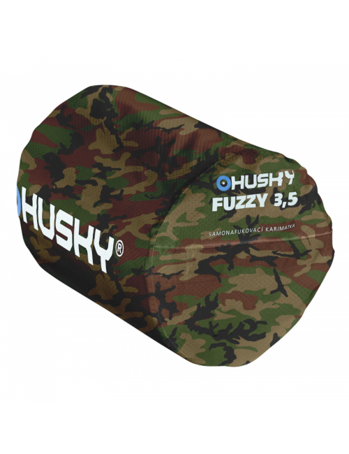 Husky auto-gonfiabile stuoia di sonno Fuzzy Army 3.5-R-valore 4.2-Camo