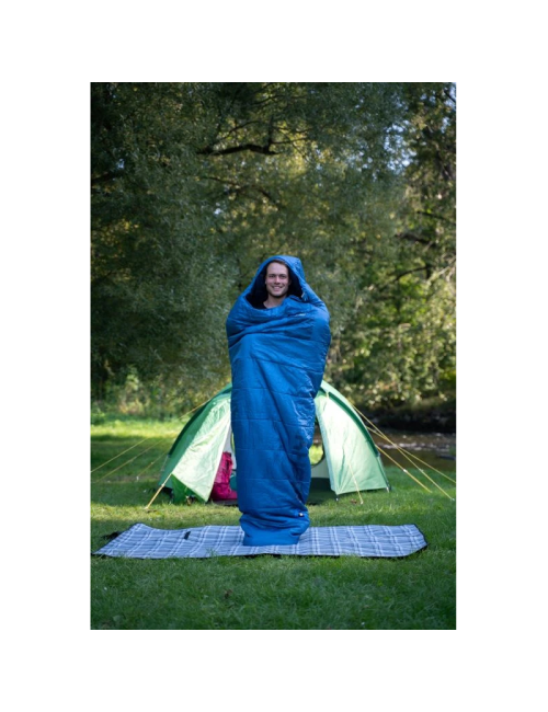 Husky mummy sleeping bag Husky -10°C 2024 - 220 x 85 cm-Blue