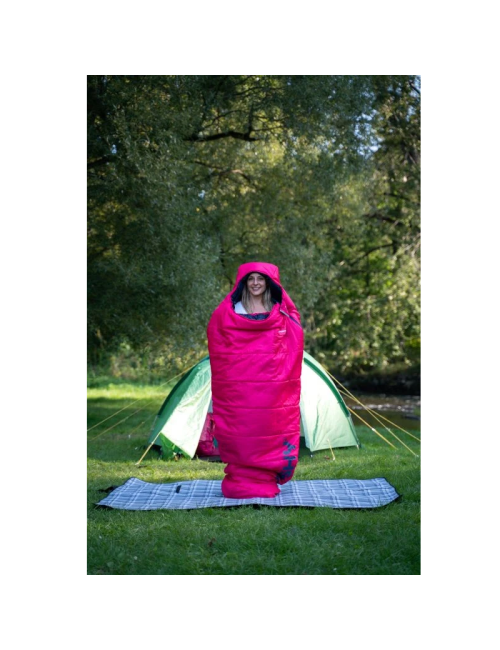 Husky mummyslaapzak Majesty voor dames 2024 -10°C - 200 cm - Roze