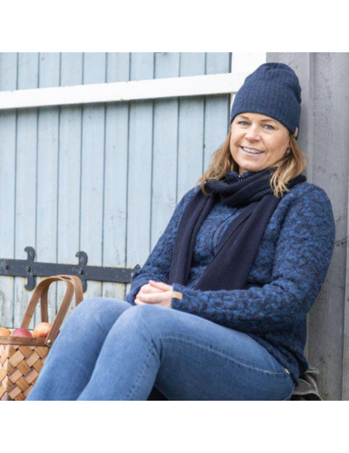 Chapeau Ivanhoe en laine Stormy Hat WB-taille unique-Denim-bleu