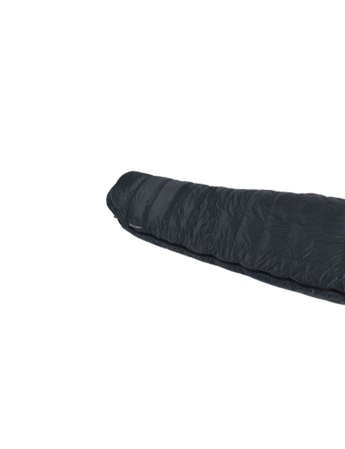 Saco de dormir SirJoseph momia trekking Rimo III 600-izquierda 200 cm-Gris oscuro