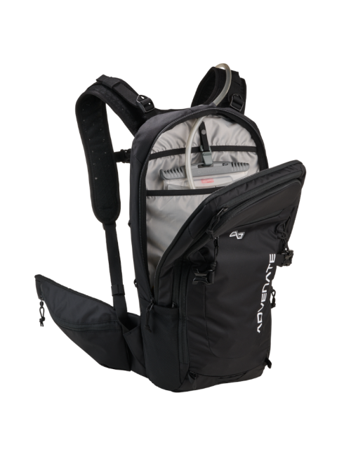 Advenate backpack Ultimate 10 + 2 Pure Black-Black