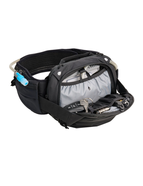 Advenate fanny pack and pannier in a Genius 3 + 2 Pure Black-Black