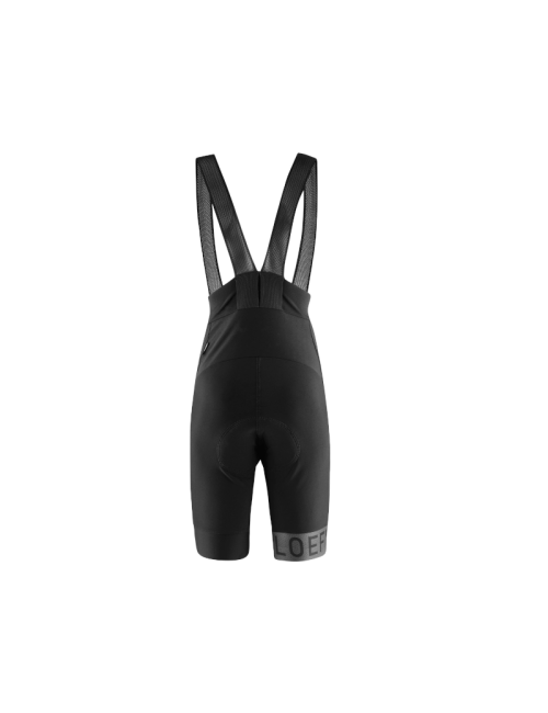 Culotte corto de ciclismo Loeffler con tirantes para bicicleta concept SQL para mujer-negro