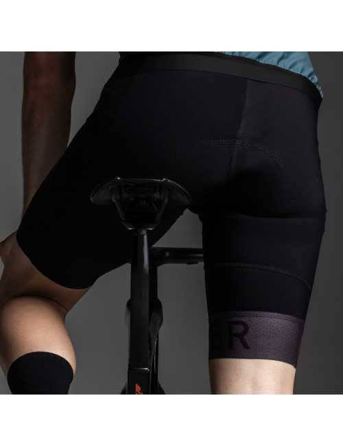 Culotte corto de ciclismo Loeffler M Bibshorts concept SQL para Hombre-Negro