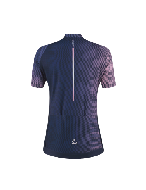 Loeffler manica corta ciclismo camicia W Bici Jersey FZ classy HotBond® - blu scuro