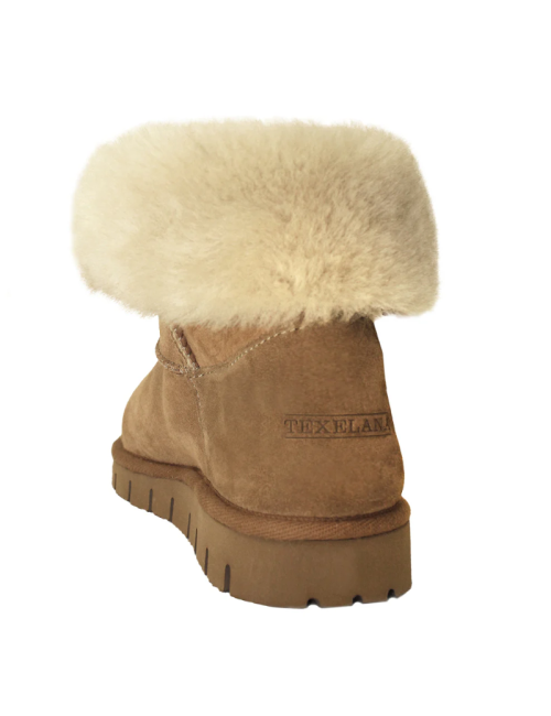 Texelana boot sheepskin Premium boot fold Tabaco-Brown